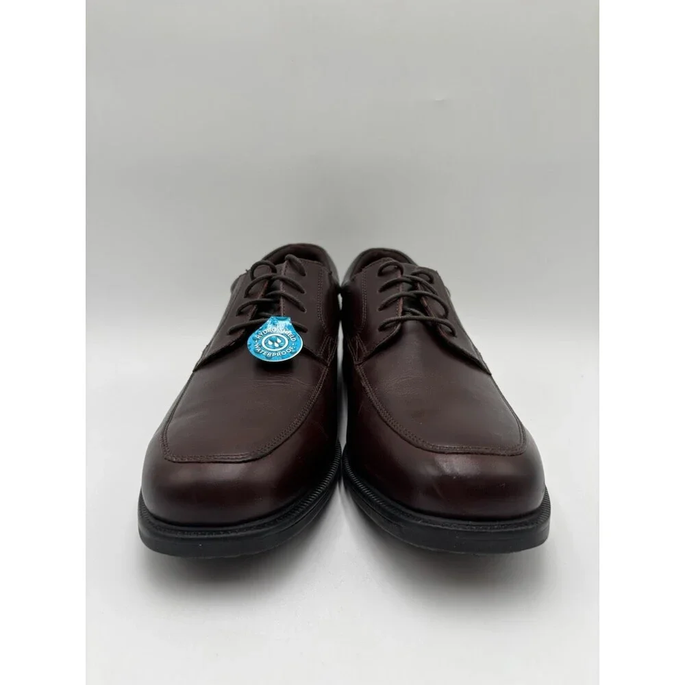 Rockport ESNTIAL DTL WP APRN V74294 Men's NEW Dress Shoe Brown US Size 12M
